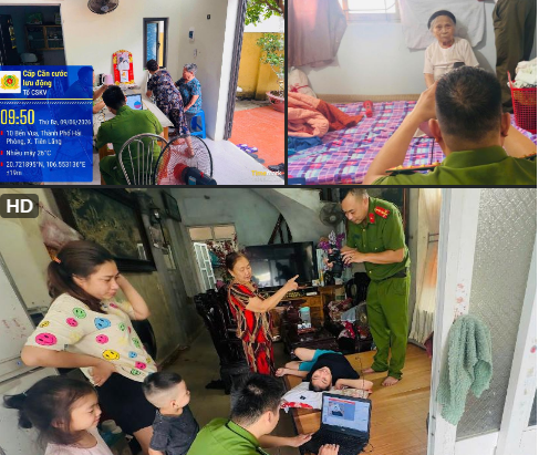 Công an xã Tiên Lãng thực hiện hiệu quả phong trào thi đua Ba nhất: 